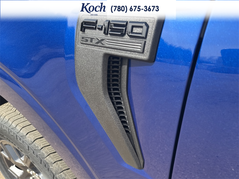 NEW 2026 Ford F-150 STX - Argon Blue Metallic Exterior / BLACK ONYX/BLUE PREM LEATHER SEATS Interior - $63,202 - Stock #A26161 - VIN 1FTEW2LP7TKD68368 - Photo 31