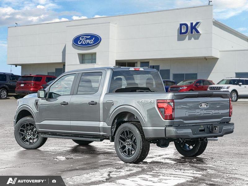 NEW 2026 Ford F-150 STX - Carbonized Grey Metallic Exterior / BLACK SPORT CLOTH Interior - $58,999 - Stock #D60318 - VIN 1FTEW2LP1TKD59584 - Photo 4