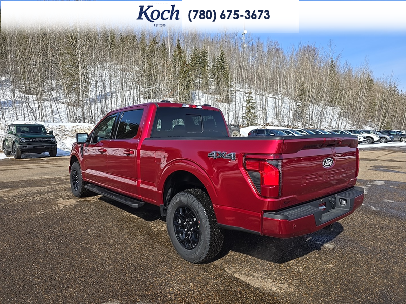 NEW 2026 Ford F-150 XLT - Ruby Red Tri-coat Metallic Exterior / BLACK SPORT Interior - $76,130 - Stock #A26100 - VIN 1FTFW3L84TKD52776 - Photo 3