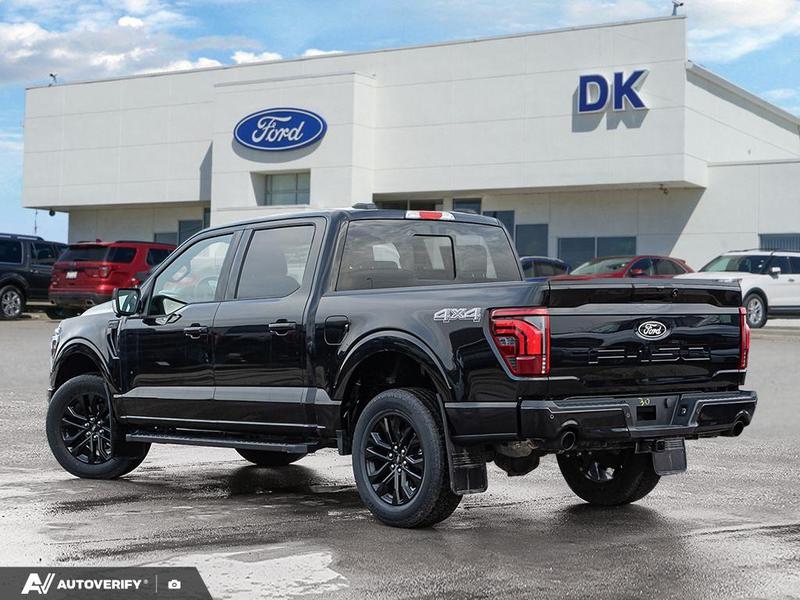 NEW 2026 Ford F-150 LARIAT - Agate Black Exterior / BLACK ACTIVE X Interior - $80,207 - Stock #D60460 - VIN 1FTFW5L8XTKD36187 - Photo 4