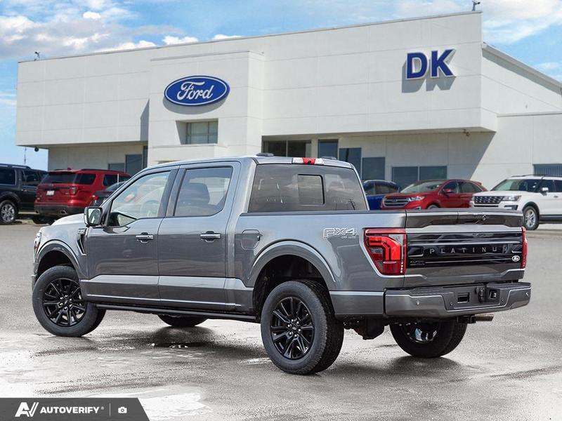 NEW 2026 Ford F-150 Platinum - Carbonized Grey Metallic Exterior / BLACK LEATHER Interior - $103,547 - Stock #D60463 - VIN 1FTFW7L87TFA51192 - Photo 4