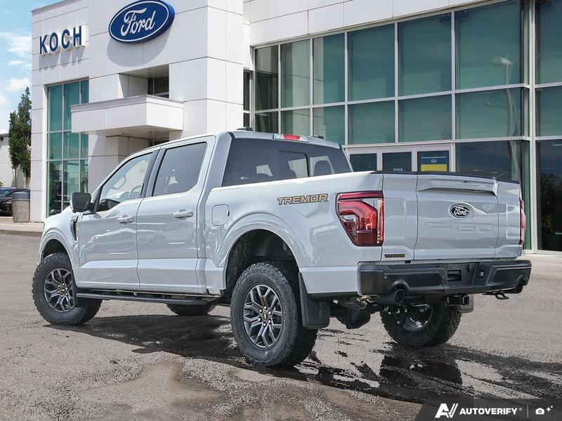 NEW 2026 Ford F-150 Tremor - Avalanche Exterior / BLACK TREMOR LEATHER Interior - $95,669 - Stock #E60496 - VIN 1FTFW4L81TFA63398 - Photo 4