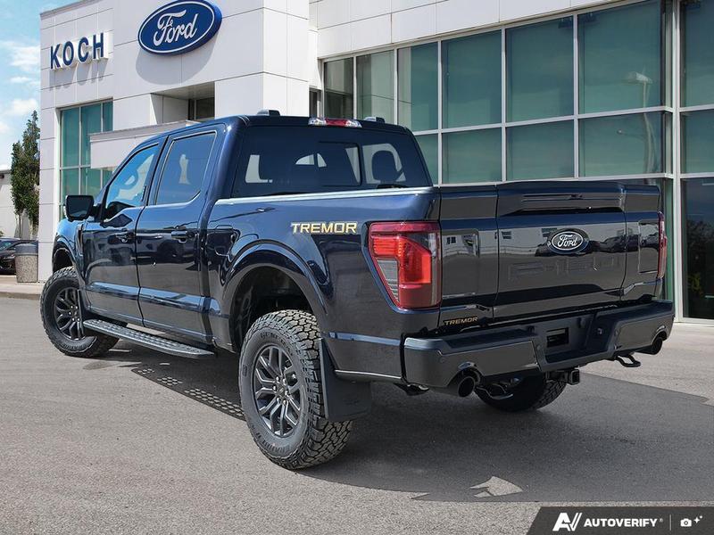 NEW 2026 Ford F-150 Tremor - Antimatter Blue Metallic Exterior / BLACK TREMOR LEATHER Interior - $90,164 - Stock #E60628 - VIN 1FTFW4L53TFA80791 - Photo 4