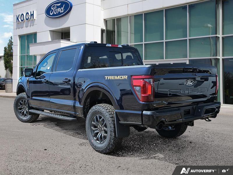 NEW 2026 Ford F-150 Tremor - Antimatter Blue Metallic Exterior / BLACK SPORT CLOTH Interior - $83,664 - Stock #E60590 - VIN 1FTFW4L50TFA80893 - Photo 4