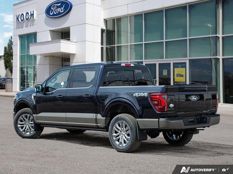NEW 2026 Ford F-150 King Ranch - Antimatter Blue/marsh Grey Accent Exterior / JAVA Interior - $96,904 - Stock #E60587 - VIN 1FTFW6L84TFA45392 - Photo 4
