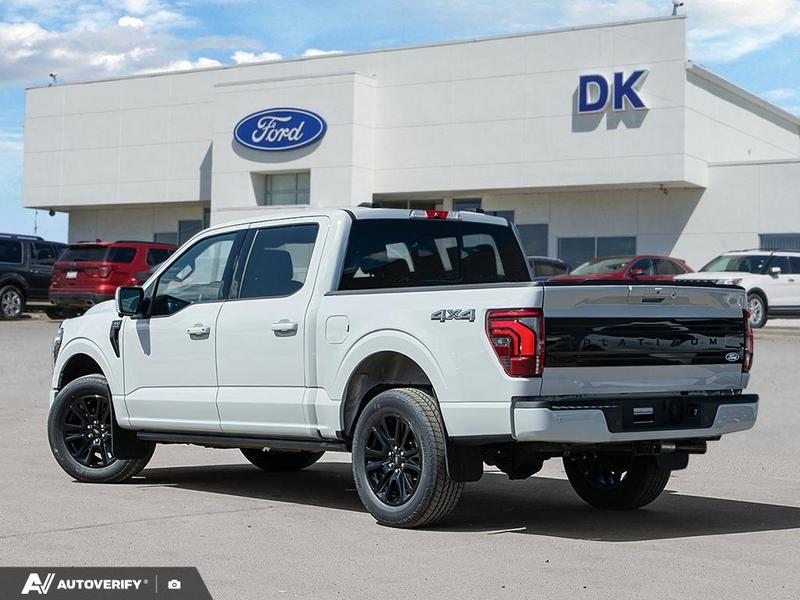NEW 2026 Ford F-150 Platinum - Avalanche Exterior / BLACK LEATHER Interior - $101,896 - Stock #D60492 - VIN 1FTFW7L87TFA62693 - Photo 4