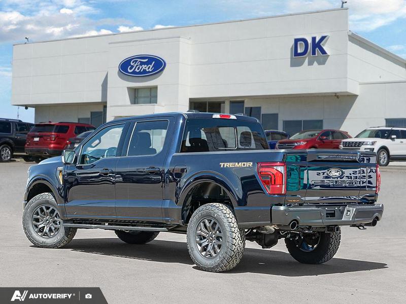 NEW 2026 Ford F-150 Tremor - Antimatter Blue Metallic Exterior / BLACK TREMOR LEATHER Interior - $90,357 - Stock #D60545 - VIN 1FTFW4L84TFA67607 - Photo 4