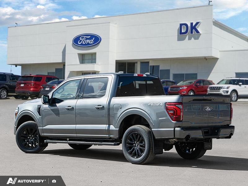 NEW 2026 Ford F-150 LARIAT - Carbonized Grey Metallic Exterior / BLACK ACTIVE X Interior - $86,557 - Stock #D60549 - VIN 1FTFW5L87TFA89638 - Photo 4