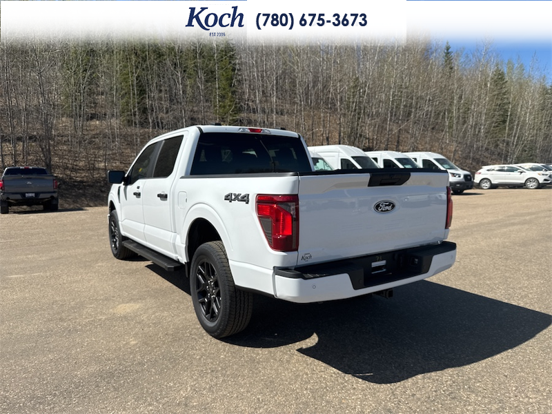 NEW 2026 Ford F-150 STX - Oxford White Exterior / BLACK ONYX/BLUE PREM LEATHER SEATS Interior - $64,780 - Stock #A26150 - VIN 1FTEW2LP5TKD67820 - Photo 3