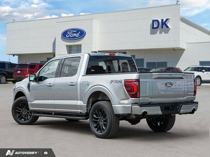 NEW 2026 Ford F-150 LARIAT - Iconic Silver Metallic Exterior / BLACK ACTIVE X Interior - $90,657 - Stock #D60544 - VIN 1FTFW5L80TFA86483 - Photo 4