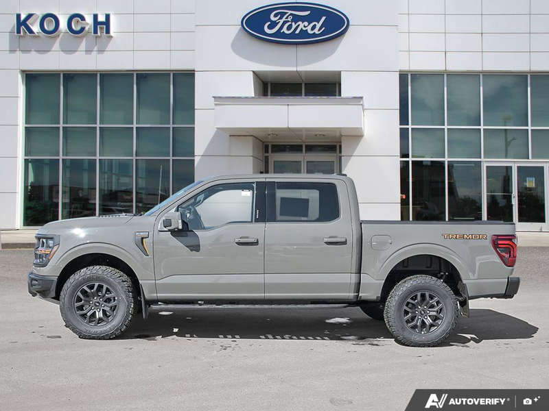 NEW 2026 Ford F-150 Tremor - Marsh Gray Exterior / BLACK TREMOR LEATHER Interior - $89,969 - Stock #E60629 - VIN 1FTFW4L82TFA45685 - Photo 3