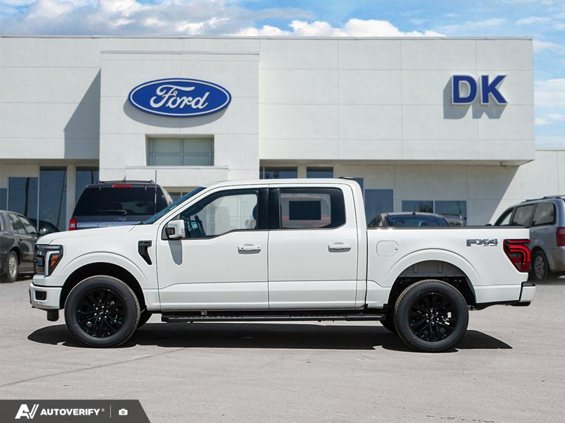 NEW 2026 Ford F-150 LARIAT - Star White Tri-coat Metallic Exterior / BLACK ACTIVE X Interior - $88,857 - Stock #D60510 - VIN 1FTFW5L88TFA91382 - Photo 3