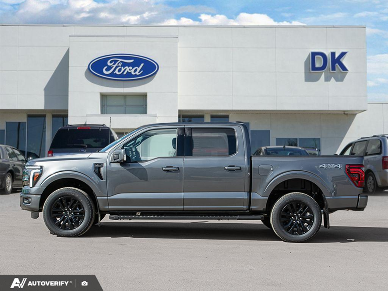 NEW 2026 Ford F-150 LARIAT - Carbonized Grey Metallic Exterior / BLACK ACTIVE X Interior - $85,707 - Stock #D60549 - VIN 1FTFW5L87TFA89638 - Photo 3