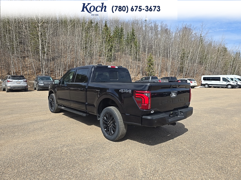 NEW 2026 Ford F-150 LARIAT - Agate Black Exterior / BLACK Interior - $83,435 - Stock #A26092 - VIN 1FTFW5L80TKD43875 - Photo 3