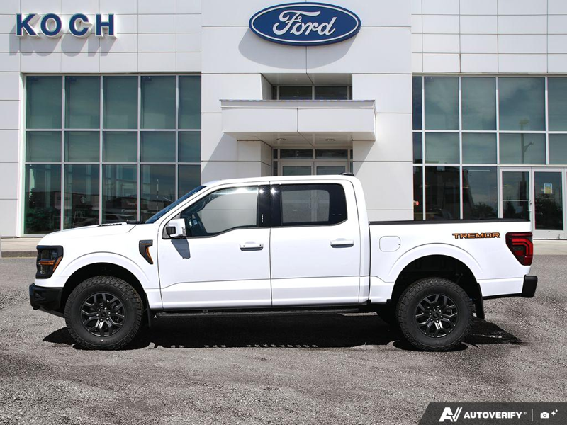 NEW 2026 Ford F-150 Tremor - Oxford White Exterior / BLACK TREMOR LEATHER Interior - $92,969 - Stock #E60746 - VIN 1FTFW4L51TFB13013 - Photo 3