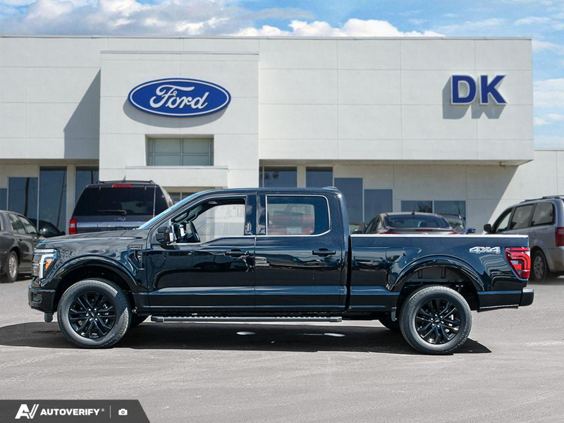 NEW 2026 Ford F-150 LARIAT - Agate Black Metallic Exterior / BLACK ACTIVE X Interior - $87,652 - Stock #D60701 - VIN 1FTFW5L54TFB27736 - Photo 3