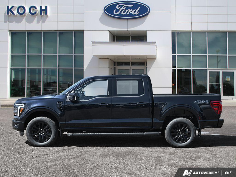 NEW 2026 Ford F-150 LARIAT - Antimatter Blue Metallic Exterior / BLACK ACTIVE X Interior - $86,482 - Stock #E60772 - VIN 1FTFW5L89TFB15432 - Photo 3