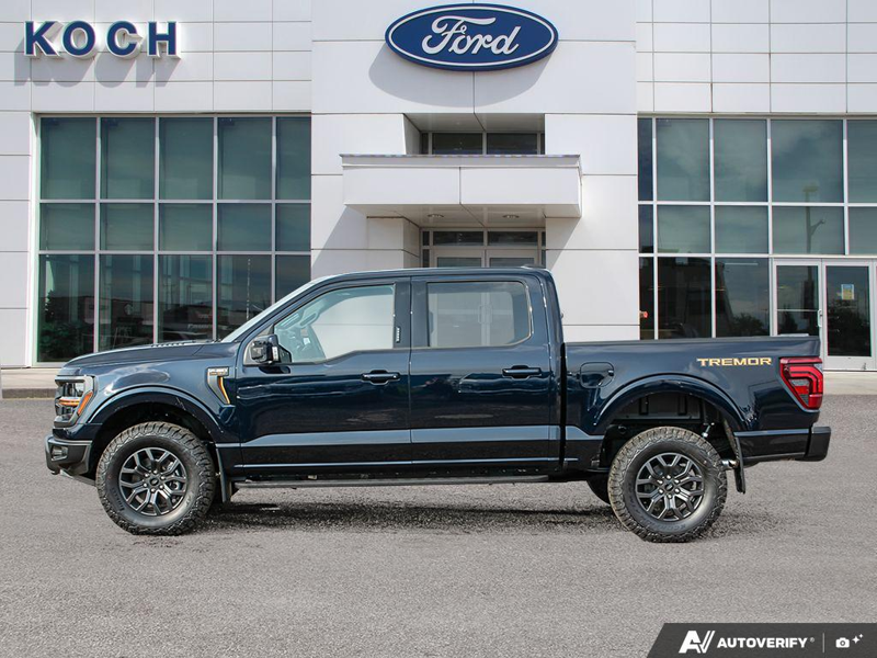 NEW 2026 Ford F-150 Tremor - Antimatter Blue Metallic Exterior / BLACK TREMOR LEATHER Interior - $88,579 - Stock #E60857 - VIN 1FTFW4L81TFB48273 - Photo 3