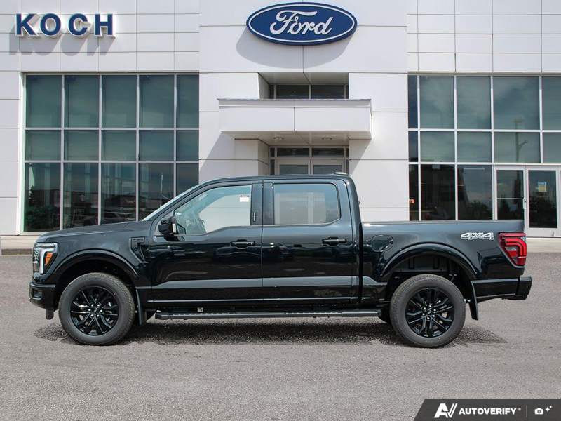 NEW 2026 Ford F-150 LARIAT - Agate Black Exterior / BLACK ACTIVE X Interior - $86,262 - Stock #E60898 - VIN 1FTFW5L8XTFB69466 - Photo 3