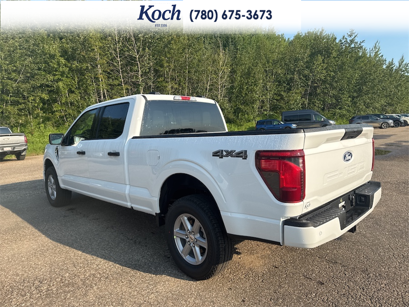 NEW 2026 Ford F-150 XLT - Oxford White Exterior / BLACK W/MEDIUM DARK SLATE, CLOTH 40/20/40 FRONT SEAT (M) Interior - $62,371 - Stock #A26228 - VIN 1FTFW3L88TKE54517 - Photo 3