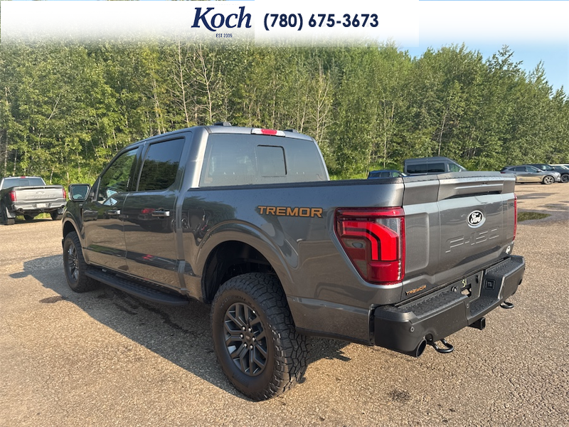 NEW 2026 Ford F-150 Tremor - Carbonized Grey Metallic Exterior / BLACK, UNIQUE TREMOR LEATHER-TRIMMED BUCKET SEATS Interior - $94,320 - Stock #A26219 - VIN 1FTFW4L8XTFB45534 - Photo 3