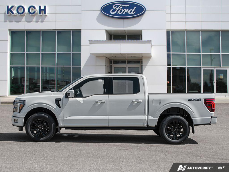 NEW 2026 Ford F-150 Platinum - Star White Tri-coat Metallic Exterior / BLACK LEATHER Interior - $98,250 - Stock #E60892 - VIN 1FTFW7L80TFB52817 - Photo 3