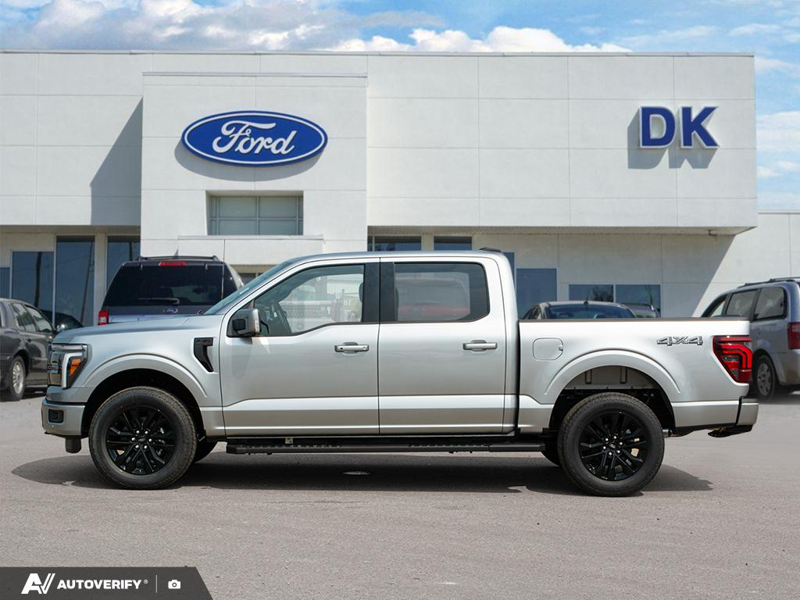 NEW 2026 Ford F-150 LARIAT - Iconic Silver Metallic Exterior / BLACK ACTIVE X Interior - $85,803 - Stock #D60706 - VIN 1FTFW5L88TFB45991 - Photo 3