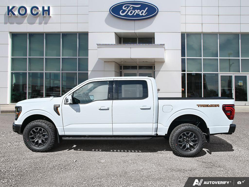 NEW 2026 Ford F-150 Tremor - Oxford White Exterior / BLACK TREMOR LEATHER Interior - $88,579 - Stock #E60980 - VIN 1FTFW4L84TFB68078 - Photo 3
