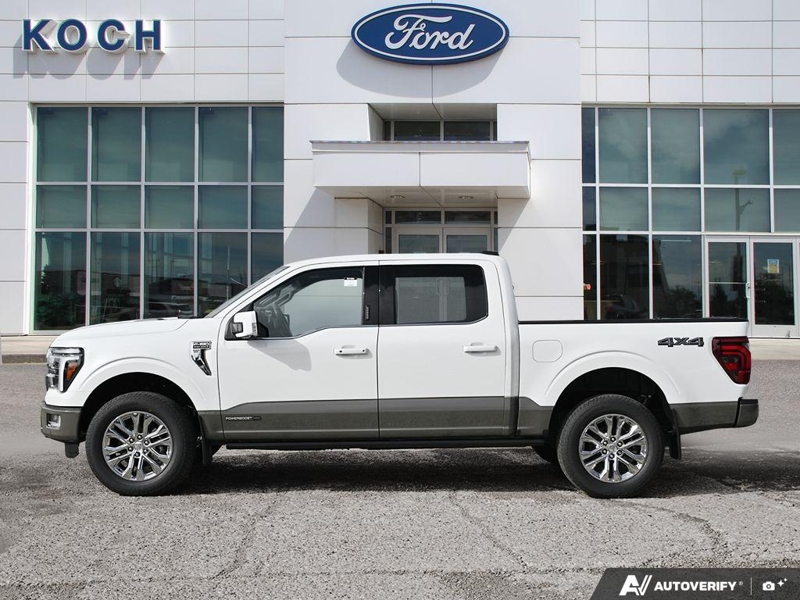 NEW 2026 Ford F-150 King Ranch - Star White/marsh Grey Accent Exterior / JAVA Interior - $96,536 - Stock #E61000 - VIN 1FTFW6LD1TFB82268 - Photo 3