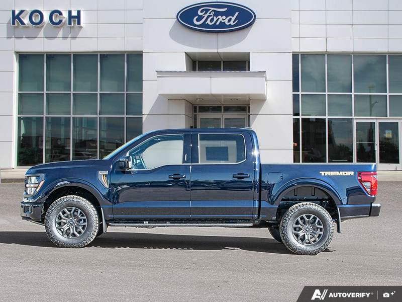 NEW 2026 Ford F-150 Tremor - Antimatter Blue Metallic Exterior / BLACK TREMOR LEATHER Interior - $85,500 - Stock #E61048 - VIN 1FTFW4L87TFB97428 - Photo 3