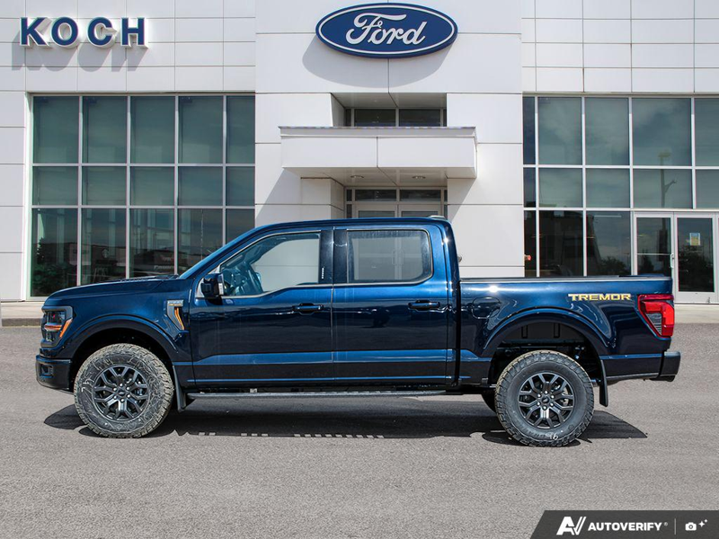 NEW 2026 Ford F-150 Tremor - Antimatter Blue Metallic Exterior / BLACK TREMOR LEATHER Interior - $81,663 - Stock #E60513 - VIN 1FTFW4L88TFA62071 - Photo 3