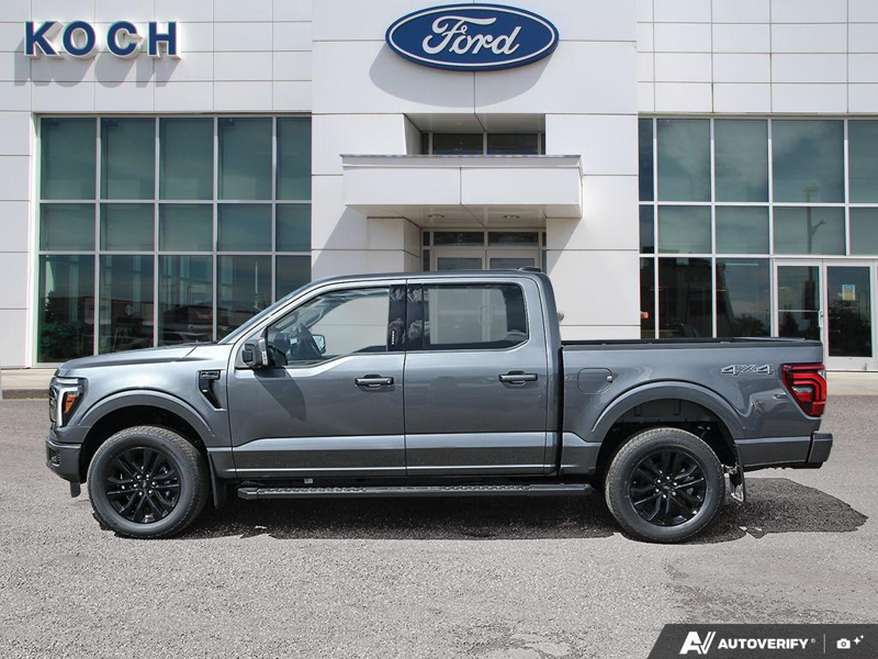 NEW 2026 Ford F-150 LARIAT - Carbonized Grey Metallic Exterior / BLACK ACTIVE X Interior - $78,299 - Stock #E60852 - VIN 1FTFW5L88TFB49720 - Photo 3