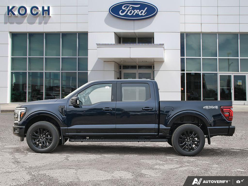 NEW 2026 Ford F-150 LARIAT - Antimatter Blue Metallic Exterior / BLACK ACTIVE X Interior - $82,839 - Stock #E60899 - VIN 1FTFW5L83TFB68837 - Photo 3