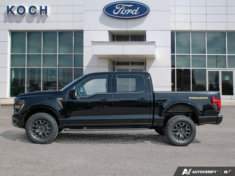 NEW 2026 Ford F-150 Tremor - Agate Black Exterior / BLACK TREMOR LEATHER Interior - $77,924 - Stock #E60954 - VIN 1FTFW4L85TFB68171 - Photo 3