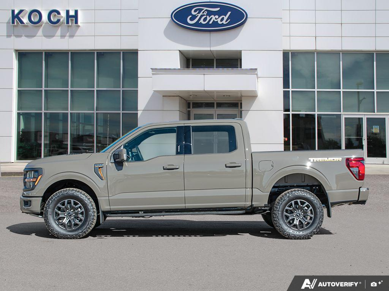 NEW 2026 Ford F-150 Tremor - Marsh Gray Exterior / BLACK TREMOR LEATHER Interior - $86,022 - Stock #E61016 - VIN 1FTFW4L88TFB85675 - Photo 3