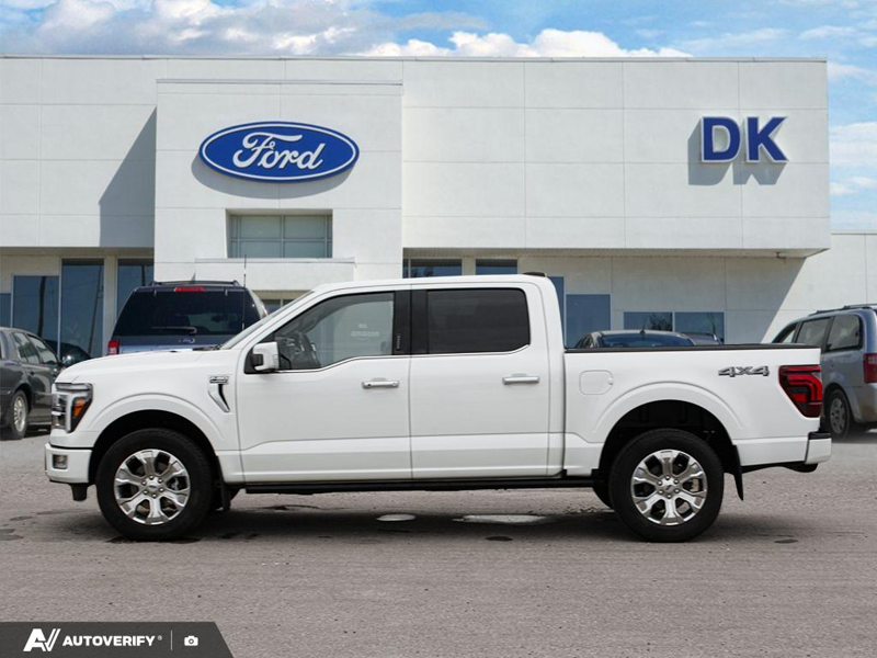 NEW 2026 Ford F-150 Platinum - Star White Tri-Coat Exterior / BLACK Interior - $111,104 - Stock #D60848 - VIN 1FTFW7L89TFA91242 - Photo 3