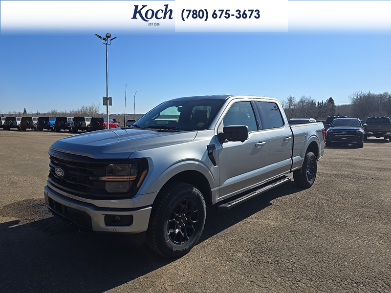 NEW 2026 Ford F-150 XLT - Iconic Silver Metallic Exterior / BLACK SPORT Interior - $77,930 - Stock #A26081 - VIN 1FTFW3L8XTKD29213 - Photo 4