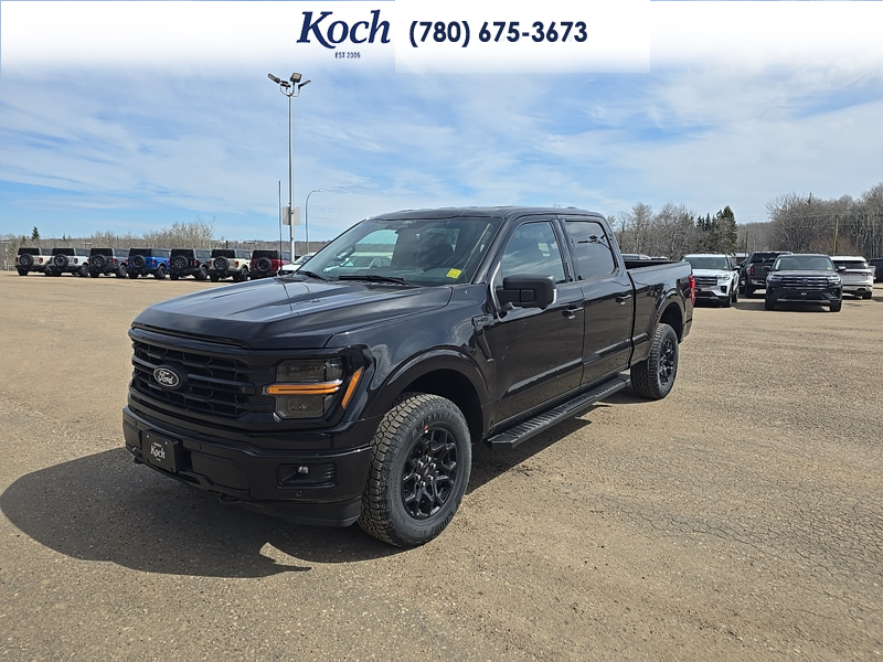 NEW 2026 Ford F-150 XLT - Agate Black Exterior / BLACK SPORT Interior - $75,255 - Stock #A26088 - VIN 1FTFW3L82TKD29576 - Photo 4