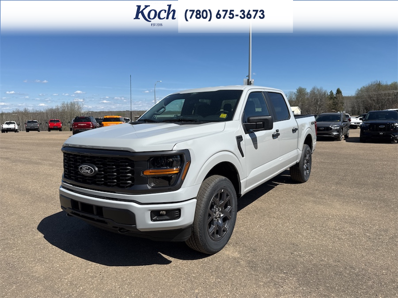 NEW 2026 Ford F-150 STX - Avalanche Exterior / BLACK ONYX/BLUE PREM LEATHER SEATS Interior - $63,205 - Stock #A26151 - VIN 1FTEW2LP4TKD67775 - Photo 4