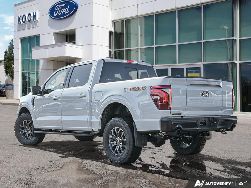 NEW 2026 Ford F-150 Tremor - Avalanche Exterior / BLACK TREMOR LEATHER Interior - $88,269 - Stock #E60496 - VIN 1FTFW4L81TFA63398 - Photo 4