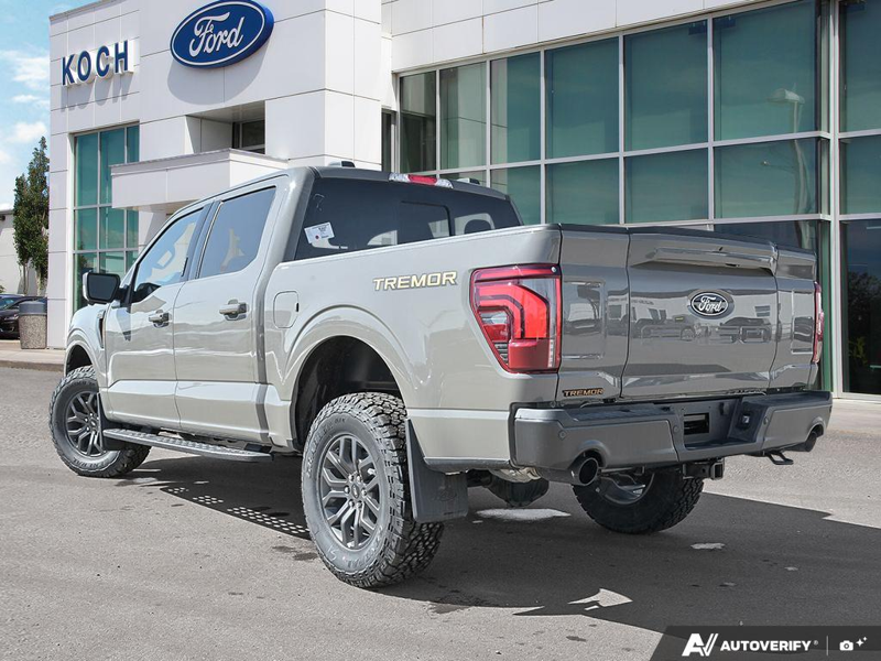 NEW 2026 Ford F-150 Tremor - Marsh Gray Exterior / BLACK TREMOR LEATHER Interior - $89,969 - Stock #E60629 - VIN 1FTFW4L82TFA45685 - Photo 4