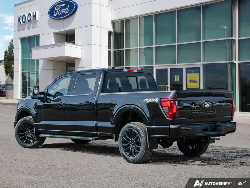 NEW 2026 Ford F-150 XLT Long Box - Agate Black Exterior / BLACK SPORT Interior - $73,969 - Stock #E60641 - VIN 1FTFW3L81TKD64433 - Photo 4