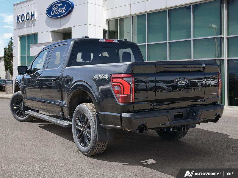 NEW 2026 Ford F-150 LARIAT - Agate Black Exterior / BLACK ACTIVE X Interior - $84,794 - Stock #E60642 - VIN 1FTFW5L81TFA45103 - Photo 4