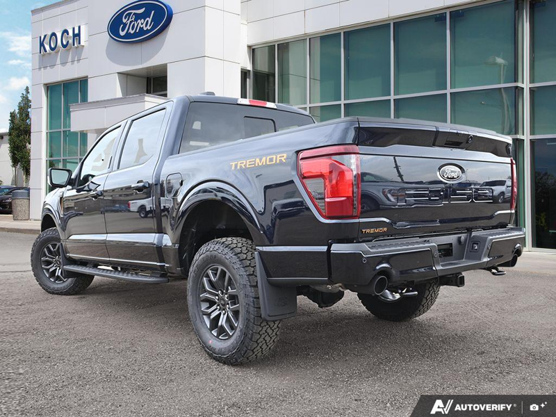 NEW 2026 Ford F-150 Tremor - Antimatter Blue Metallic Exterior / BLACK SPORT CLOTH Interior - $86,264 - Stock #E60590 - VIN 1FTFW4L50TFA80893 - Photo 4