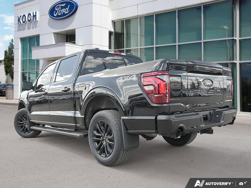 NEW 2026 Ford F-150 LARIAT - Agate Black Exterior / BLACK ACTIVE X Interior - $90,439 - Stock #E60588 - VIN 1FTFW5L89TFA46872 - Photo 4