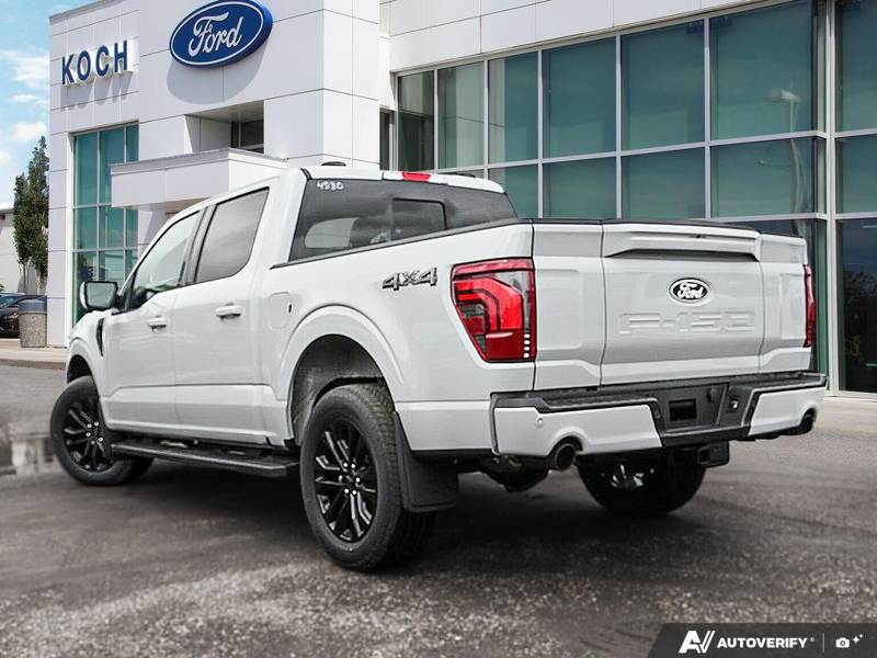 NEW 2026 Ford F-150 LARIAT - Avalanche Exterior / BLACK ACTIVE X Interior - $87,939 - Stock #E60683 - VIN 1FTFW5L89TFB04530 - Photo 4