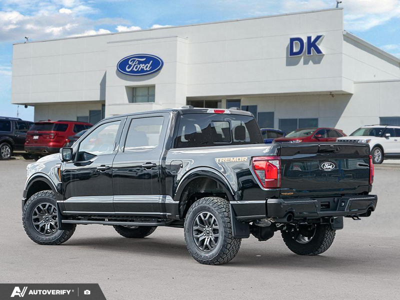 NEW 2026 Ford F-150 Tremor - Agate Black Exterior / BLACK TREMOR LEATHER Interior - $79,002 - Stock #D60368 - VIN 1FTFW4L81TFA63983 - Photo 4