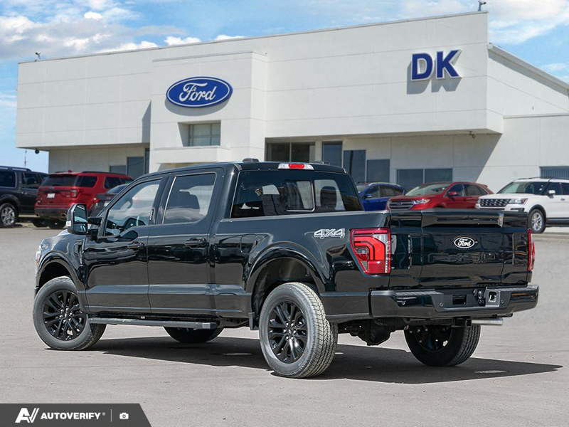 NEW 2026 Ford F-150 LARIAT - Agate Black Exterior / BLACK ACTIVE X Interior - $86,752 - Stock #D60414 - VIN 1FTFW5L85TFA18339 - Photo 4