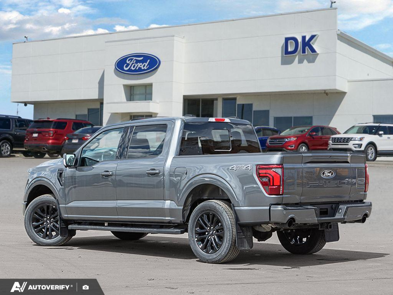 NEW 2026 Ford F-150 LARIAT - Carbonized Grey Metallic Exterior / BLACK ACTIVE X Interior - $87,727 - Stock #D60547 - VIN 1FTFW5L82TFA10764 - Photo 4