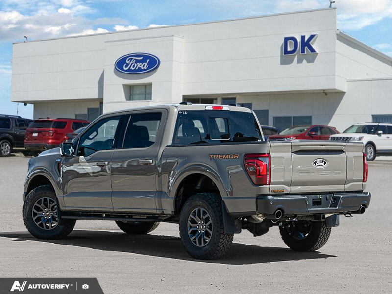 NEW 2026 Ford F-150 Tremor - Marsh Gray Exterior / BLACK TREMOR LEATHER Interior - $93,677 - Stock #D60618 - VIN 1FTFW4L5XTFA89844 - Photo 4